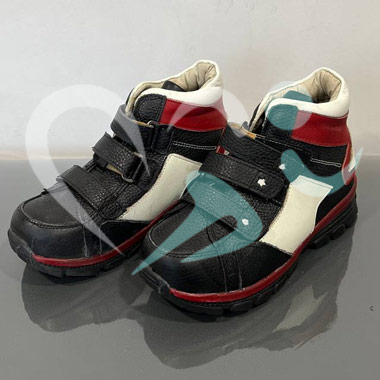 ساخت کفش طبی کودکان بدون بند ، چسب دار